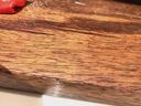 京東京造 菜板 砧案板切菜家用雙面實(shí)木抗菌 【烏檀整木】40*27*2.5cm 曬單實(shí)拍圖