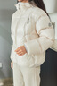SKYPEOPLE天空人 Motion Blur TCI5 女士 Pertex 超輕面包羽絨服泡芙羽絨 玉粉 M 曬單實(shí)拍圖