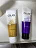玉蘭油（OLAY）洗面奶乳液泡沫潔面乳男女通用清潔保濕潔面護膚品洗臉膏節日禮物 【組合裝】細滑+乳液潔面 曬單實(shí)拍圖