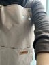 COODORA圍裙家用廚房防水防油污家務(wù)清潔餐廳做飯工作服圍腰男女通用 曬單實(shí)拍圖