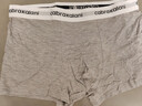 CabraKalani男士?jì)妊澞心鸂栠\動(dòng)四角平角抗菌大碼男生無(wú)痕冰絲男式褲頭褲衩 A2品牌專(zhuān)柜灰黑白灰莫代爾 4條 4XL (建議170-200斤） 曬單實(shí)拍圖