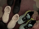 HOBIBEAR男鞋秋季寬楦鞋一腳蹬男女同款鞋子健身鞋赤足鞋休閑男鞋 淺灰（四季款） 44 曬單實(shí)拍圖