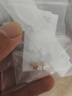 中國黃金（CHINA GOLD）黃金耳釘女士999足金雪花耳釘七夕情人節禮物送女友老婆 【京速達】耳釘約0.8g*甄選禮盒 曬單實(shí)拍圖