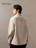 Calvin KleinJeans春秋男士潮流復古貼袋c(diǎn)k按扣翻領(lǐng)燈芯絨棉服外套J327311 PED-奶茶咖 S 曬單實(shí)拍圖
