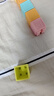 卡卡鴨嬰兒軟膠積木可啃咬0-1-2歲益智幼小寶寶抓握認知6拼裝16件套玩具 曬單實(shí)拍圖