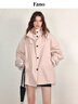 fano studios范洛Fano 簡(jiǎn)約北歐風(fēng)撞色格紋拼接長(cháng)款風(fēng)衣外套女中長(cháng)款2026新款 米色 現貨 S 曬單實(shí)拍圖