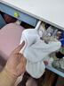 斑比兒童襪子學(xué)生白襪春秋薄款男純色夏季中筒棉襪BB2081 20-22碼 曬單實(shí)拍圖