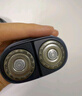 飛利浦（PHILIPS）電動(dòng)剃須刀鵝卵石便攜式刮胡刀 0.0微米凈剃黃金比例 極境黑 生日禮物送老公送男友 國家補貼 曬單實(shí)拍圖