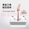 索邦折疊拖把桶10L長(cháng)方形洗拖把專(zhuān)用家用拖布涮墩布地板洗車(chē)擠水單桶 曬單實(shí)拍圖