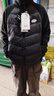 圖圖小象女童輕薄羽絨服冬裝男童兒童校服內(nèi)搭神器 黑色 160 身高約160cm 曬單實拍圖