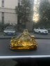 紫杉堡汽車(chē)擺件彌勒佛高檔車(chē)內飾品車(chē)載中控臺裝飾用品大全 彌勒佛 曬單實(shí)拍圖