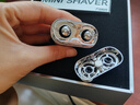 有色（yoose）剃須刀合金電動(dòng)刮胡刀迷你便攜旋轉式男士生日禮物送男友老公胡須刀禮盒國家補貼 MINI 2.0 電鍍銀 曬單實(shí)拍圖
