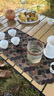 兮元記羊脂玉瓷一覽眾山小旅行茶具套裝便攜一壺六杯快客杯泡茶功夫茶具 一覽眾山小快客杯-1壺6杯 曬單實(shí)拍圖