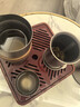 金灶（KAMJOVE）純鈦旅行茶具套裝 便攜式戶(hù)外露營(yíng)茶具泡茶器隔熱防燙茶體快客杯 輕盈隨行 一壺5杯 曬單實(shí)拍圖