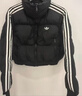 阿迪達斯（adidas）三葉草 2025冬女防寒保暖戶(hù)外運動(dòng)休閑短棉服 JX2970 S 曬單實(shí)拍圖