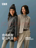 森馬（Semir）森馬毛衣女短款假兩件含羊毛針織衫24冬新款保暖內(nèi)搭109724107015 曬單實拍圖
