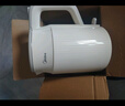 美的（Midea）燒水壺電熱水壺大容量 家用水壺?zé)?04不銹鋼 雙層防燙智能防干燒多重防護(hù)無縫內(nèi)膽 1.5L 暖壺圓墩墩MK-SHM1569 曬單實(shí)拍圖