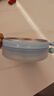 babycare兒童保溫餐盤(pán) 寶寶分格餐盤(pán)防摔吃飯碗 嬰幼兒輔食餐具-藍色720ML 曬單實(shí)拍圖