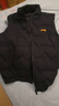 吉普（JEEP）羽絨馬甲男冬季加厚保暖外套男士休閑背心衣服男裝 黑色 2XL  曬單實拍圖