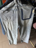 真維斯（Jeanswest）JEANS高腰窄版淺藍(lán)色闊腿牛仔褲女春夏新款美式顯瘦拖地褲 淺藍(lán)色加長(zhǎng) M （尺碼偏大，建議小一碼 ） 曬單實(shí)拍圖