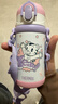 膳魔師（THERMOS）兒童吸管保溫杯巧虎帶杯繩316L不銹鋼學(xué)生杯抑菌幼兒園上學(xué)TCKB 曬單實(shí)拍圖