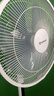 艾美特（AIRMATE）電風(fēng)扇家用落地扇立式循環(huán)空輕音節能柔風(fēng)電扇七葉遙控預約定時(shí)客廳臥室辦公宿舍電扇風(fēng)扇踏青放價(jià) 【7檔輕音風(fēng)+擺頭90°+增高款】CS35-R17 曬單實(shí)拍圖