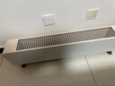 美的（Midea）石墨烯踢腳線(xiàn)取暖器 家用電熱電暖器立式語(yǔ)音遙控節能電暖氣片浴室防水暖風(fēng)機移動(dòng)地暖 HDS22QHR 曬單實(shí)拍圖