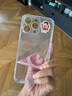 爵士駝【自帶鏡頭膜】適用蘋果16promax手機殼超薄iphone16pro全包透明plus鎏金電鍍硅膠氣囊保護套男女 16ProMax【全透明】自帶鏡頭膜丨贈鋼化膜 裸機手感丨真機透亮 曬單實拍圖