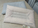 新款棉麻護頸決明子按摩明目保健輕氧透氣棉麻安睡枕頭枕芯 輕氧棉麻決明子枕-粉色 單只 74cm*48cm 低枕/只 曬單實(shí)拍圖