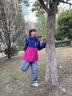 諾詩(shī)蘭兒童沖鋒夾克外衣三合一可拆卸男童大童春秋外出女童厚外套 玫紫CO060075-14 150 cm 曬單實(shí)拍圖