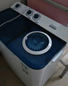 康佳（KONKA）8公斤 半自動(dòng)波輪洗衣機 大容量 雙桶雙缸 脫水甩干機 以舊換新家電國家補貼XPB80-752S 曬單實(shí)拍圖