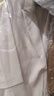 婭麗達（YERAD）高級感通勤七分袖西裝外套女2024新款春夏薄款西服短款上衣 米色(I0) M 曬單實(shí)拍圖