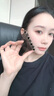 BARY REEF發(fā)梳插梳發(fā)夾女2025新款高端前額劉海夾碎發(fā)整理水鉆側 黑色四葉草花朵梳子 曬單實(shí)拍圖