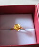 金至尊（3DG Jewellery）玫瑰物語黃金戒指實(shí)心足金999花邊層疊素圈女戒生日禮物計價 金重3.34克（配珠寶禮盒） 曬單實(shí)拍圖