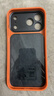 福順奢金屬鏡頭適用蘋(píng)果17pro手機殼新款iphone16promax拍照按鍵Air透黑15高級感14全包防摔13男女保護套 【橙色】金屬鏡頭框丨透黑背板 iphone 17 Pro Max 曬單實(shí)拍圖