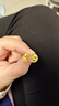 周六福  黃金耳釘女郁金香足金耳飾安妮的花園系列 計價(jià) 2.44g 曬單實(shí)拍圖
