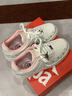 Kappa卡帕女鞋粉色休閑板鞋冬季新款軟底運動(dòng)鞋子女學(xué)生跑步鞋少女潮鞋 冬日白/奶茶粉 38 曬單實(shí)拍圖