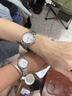 上海手表男自動(dòng)機械表男女情侶對表禮物18K限量金表 65周年紀念表933 情侶一對鋼帶白盤(pán)-白頭偕老 曬單實(shí)拍圖