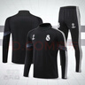 好布巴特 皇馬足球訓練服秋冬套裝男C羅球衣成人隊服定制梅西長(cháng)袖出場(chǎng)服 822皇馬訓練服【黑色】 2XL碼（175-180）cm 曬單實(shí)拍圖