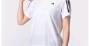 阿迪達斯（adidas）女裝短袖 26春夏新款運動(dòng)服跑步健身瑜伽半袖圓領(lǐng)透氣快干休閑t恤 反光細節/清風(fēng)面料/主推款 L 【170建議體重120-130斤】 曬單實(shí)拍圖