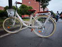 飛鴿（FLYING PIGEON）自行車(chē)成人通勤車(chē)自行車(chē)學(xué)生單車(chē)成人自行車(chē)通勤自行車(chē)女士自行車(chē) 標配奶油米|單速|(zhì)輻條輪+禮包 26寸適合160-185cm 曬單實(shí)拍圖
