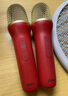 索愛(ài)（soaiy）SK15s話(huà)筒麥克風(fēng)k歌麥克風(fēng)音響一體機無(wú)線(xiàn)藍牙音箱唱歌專(zhuān)用神器家庭ktv音響套裝兒童話(huà)筒 曬單實(shí)拍圖