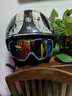 摩多狼（MOTOWOLF）摩托車(chē)風(fēng)鏡頭盔護目鏡防護復古哈雷越野機車(chē)騎行鏡防風(fēng)防曬防塵 曬單實(shí)拍圖