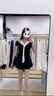 蜜樂(lè )奇韓系學(xué)院風(fēng)長(cháng)袖上衣套裝女春秋小個(gè)子甜辣妹T恤收腰百褶半身短裙 長(cháng)袖上衣+百褶半身裙 兩件套-送 XL 【建議115-125斤】 曬單實(shí)拍圖