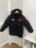 波司登（BOSIDENG）25新款羽絨服童中長(cháng)款5A抗菌絨極寒連帽冬加厚外套T250242340Q 迷彩黑9813 150 /72 約 140-150cm 36kg 曬單實(shí)拍圖