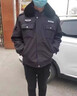 雙面刃秋冬季加厚保安工作服男制服安保服裝褲子夾克冬裝短款棉衣 更多請聯(lián)系客服 M 曬單實(shí)拍圖