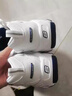 斯凱奇（Skechers）女鞋秋冬小白熊休閑鞋子厚底增高百搭運動(dòng)軟底老爹鞋99999863 白色/海軍藍色/WNV 37.5 曬單實(shí)拍圖