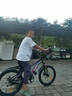 飛鴿（PIGEON）兒童自行車(chē)20寸青少年山地車(chē)中小學(xué)生童車(chē)單車(chē)碟剎減震賽車(chē)黑色 曬單實(shí)拍圖