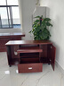 老板辦公桌椅組合中式大班臺簡(jiǎn)約現代總裁經(jīng)理桌一整套辦公室家具 紅棕色 1.6米-單桌 曬單實(shí)拍圖