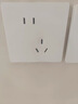 霍尼韋爾（Honeywell）開(kāi)關(guān)插座面板超薄無(wú)框啞光親膚 16A三孔 空調熱水器插睿翼T3白 曬單實(shí)拍圖